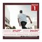 Dark Red Suede Mat Board for 27x27 Frames - Fits 24x24 Photos